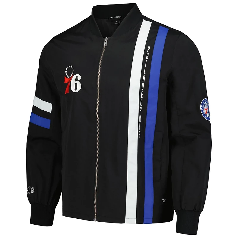 The Wild Collective Adults' Philadelphia 76ers Bomber Jacket