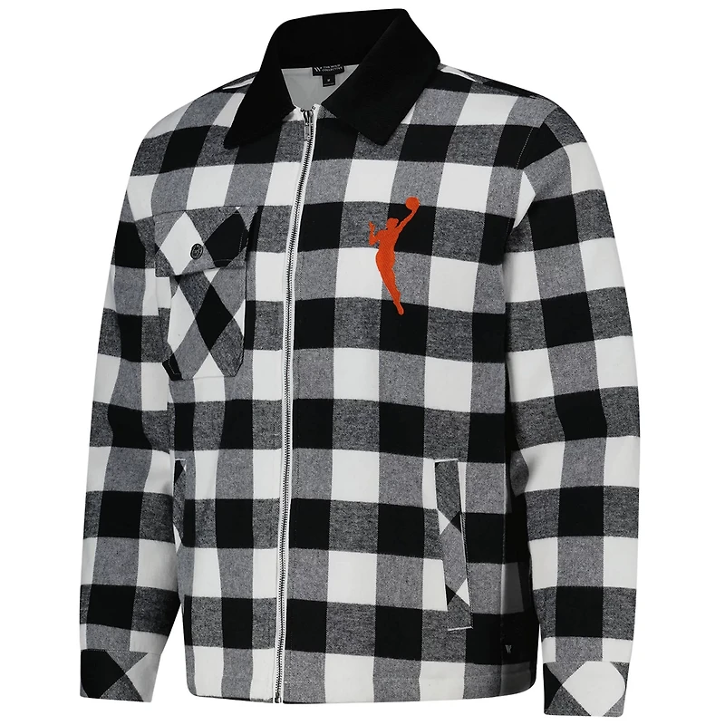 The Wild Collective WNBA Gear Flannel Full-Zip Shacket