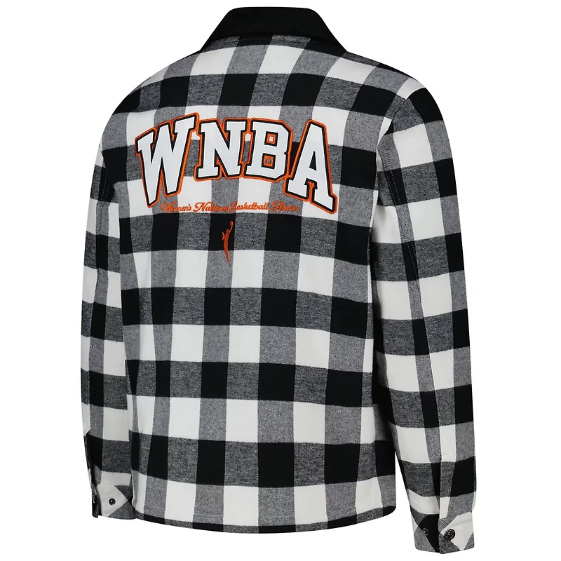 The Wild Collective WNBA Gear Flannel Full-Zip Shacket