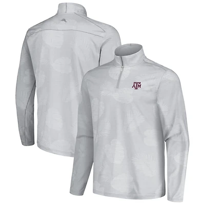 Tommy Bahama Texas AM Aggies Sport Delray Frond Quarter-Zip Jacket