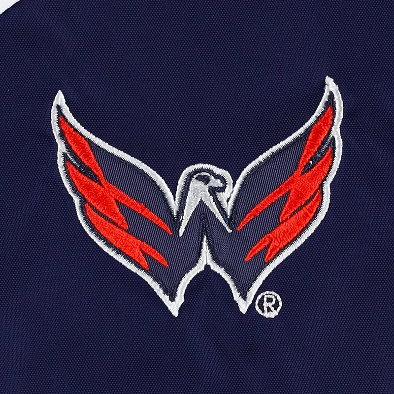 Tommy Hilfiger Washington Capitals Staci Half-Zip Windbreaker Jacket