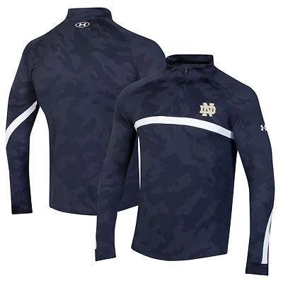 Under Armour Notre Dame Fighting Irish Game Day Camo Raglan Quarter-Zip Top