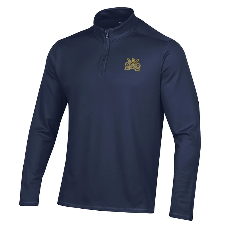 Under Armour Notre Dame Fighting Irish Ireland Motion Quarter-Zip Pullover Top