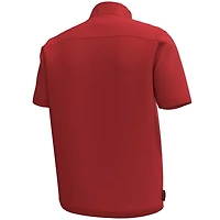 Under Armour Wisconsin Badgers Motivate Quarter-Zip Short Sleeve Top
