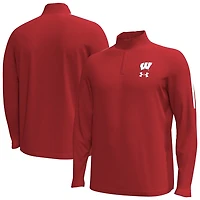 Under Armour Wisconsin Badgers Playoff Performance Quarter-Zip Jacket