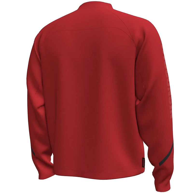 Under Armour Wisconsin Badgers Unstoppable Full-Zip Bomber Jacket