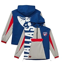 Unisex Live Breathe Futbol FC Dallas Tekker Half-Zip Anorak Jacket