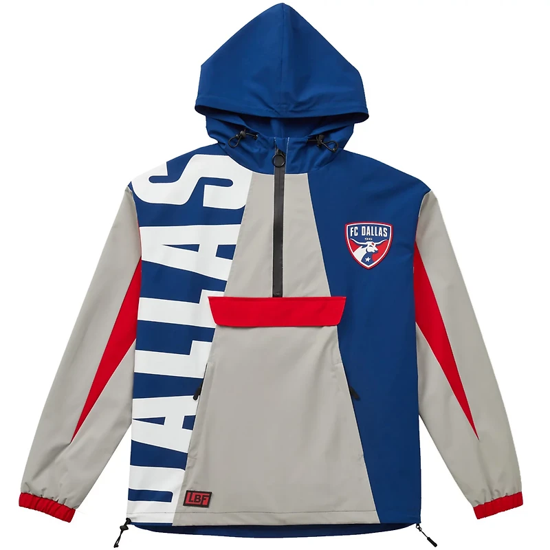 Unisex Live Breathe Futbol FC Dallas Tekker Half-Zip Anorak Jacket