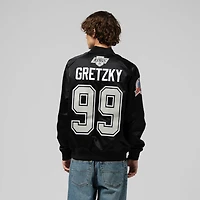 Unisex Mitchell  Ness Wayne Gretzky Los Angeles Kings Maxxed Out Full-Zip Satin Jacket