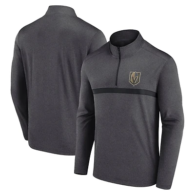 Vegas Golden Knights Head-to-Head Raglan Quarter-Zip Top