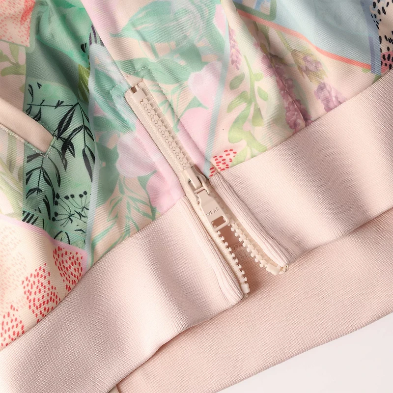 WEAR by Erin Andrews Atlanta Braves Raglan Full-Zip Track Jacket