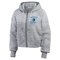 WEAR by Erin Andrews Dallas Mavericks Speckled Radiator Full-Zip Hoodie