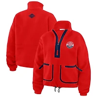 WEAR by Erin Andrews Florida Panthers Polar Fleece Half-Zip Jacket