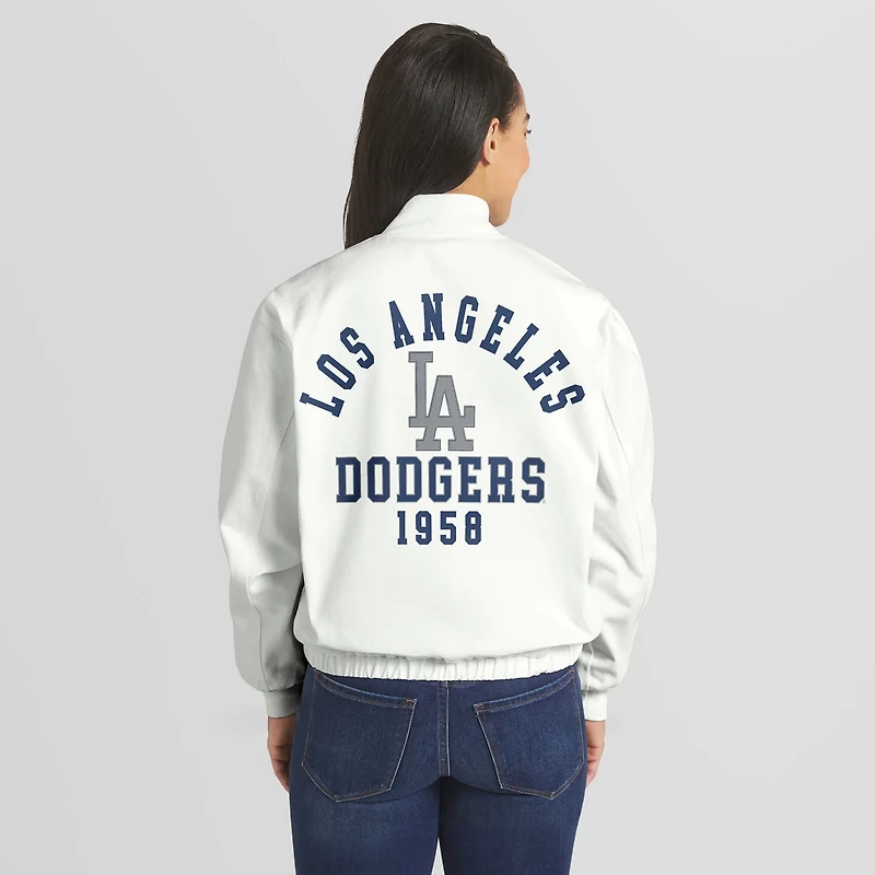 WEAR by Erin Andrews Los Angeles Dodgers Full-Zip Bomber Jacket
