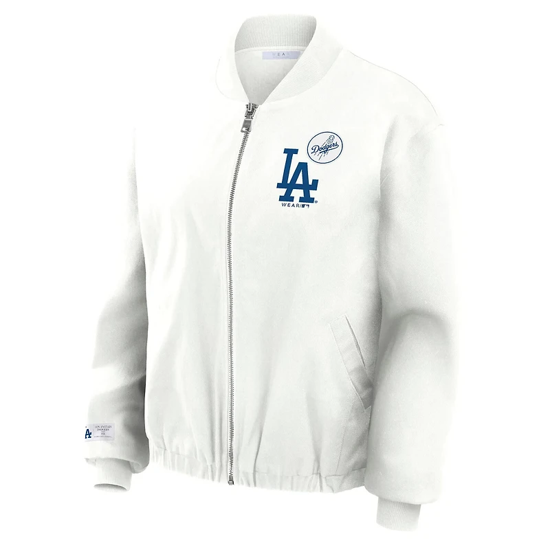 WEAR by Erin Andrews Los Angeles Dodgers Full-Zip Bomber Jacket