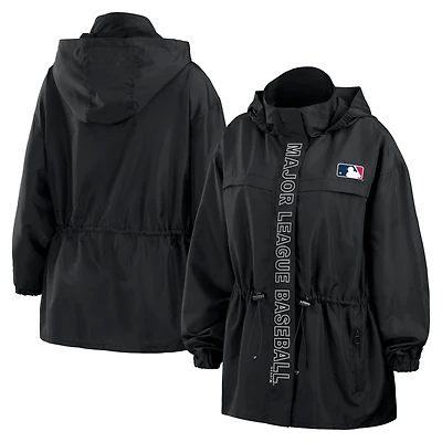 WEAR by Erin Andrews MLB Merchandise Full-Zip Windbreaker Hoodie Jacket