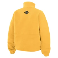 WEAR by Erin Andrews Nashville Predators Polar Fleece Half-Zip Jacket