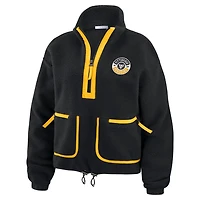 WEAR by Erin Andrews Pittsburgh Penguins Polar Fleece Half-Zip Jacket