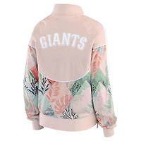 WEAR by Erin Andrews San Francisco Giants Raglan Full-Zip Track Jacket