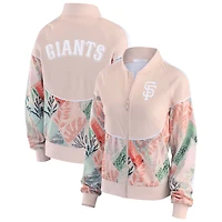 WEAR by Erin Andrews San Francisco Giants Raglan Full-Zip Track Jacket