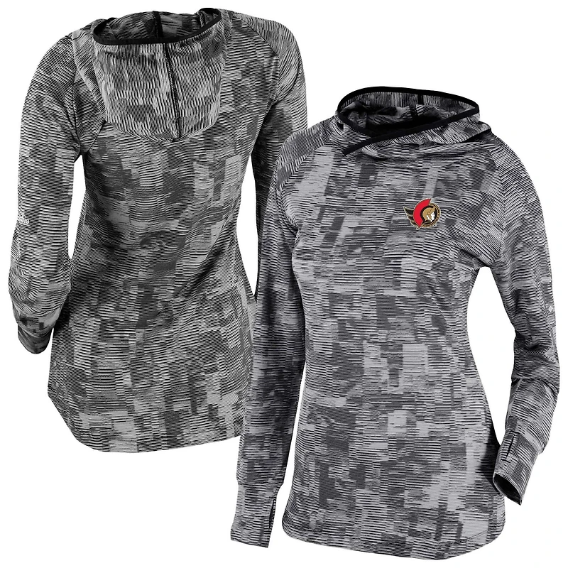 Wo Columbia Ottawa Senators Omni-Wick Sunday Ball Pullover Hoodie