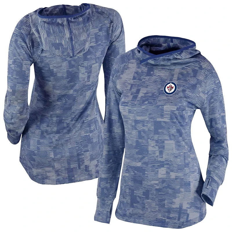 Wo Columbia Winnipeg Jets Omni-Wick Sunday Ball Pullover Hoodie