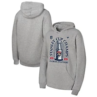 Youth Fanatics Florida Panthers 2025 Stanley Cup Champions Locker Room Pullover Hoodie