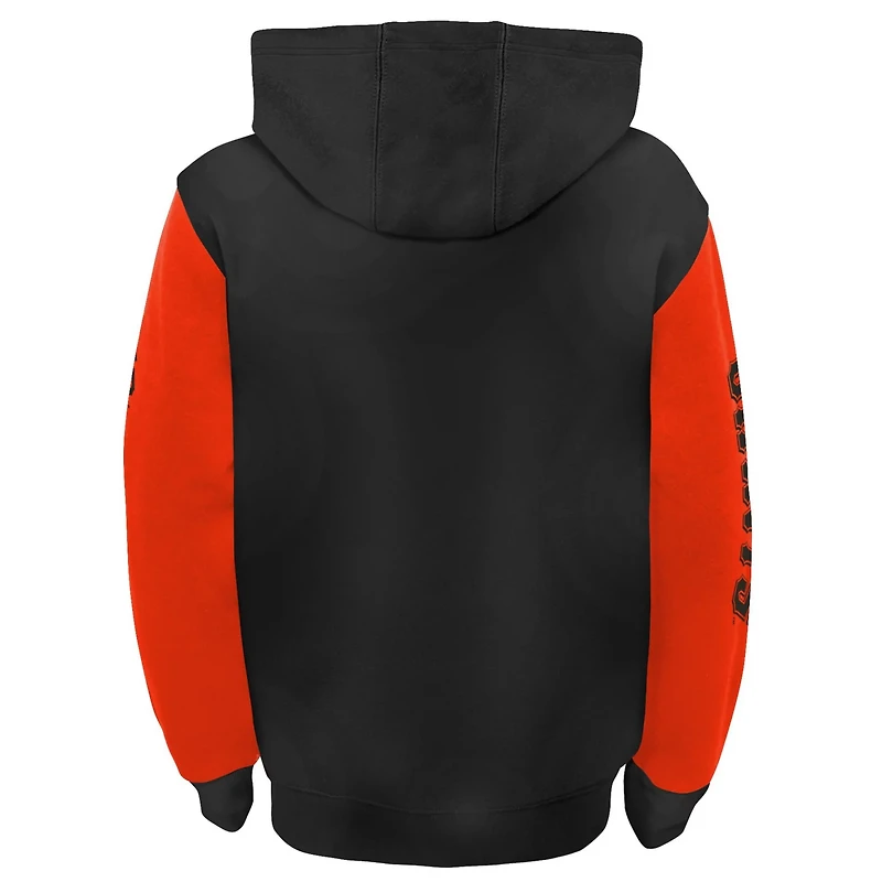 Youth Fanatics Orange San Francisco Giants Postcard Full-Zip Hoodie Jacket