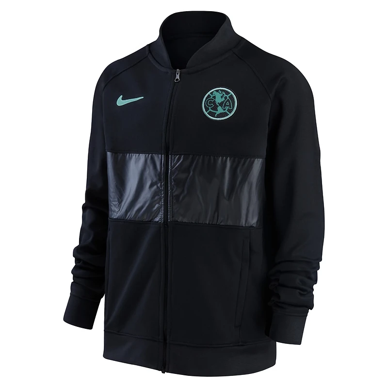 Youth Nike Club America I96 Anthem Raglan Full-Zip Jacket