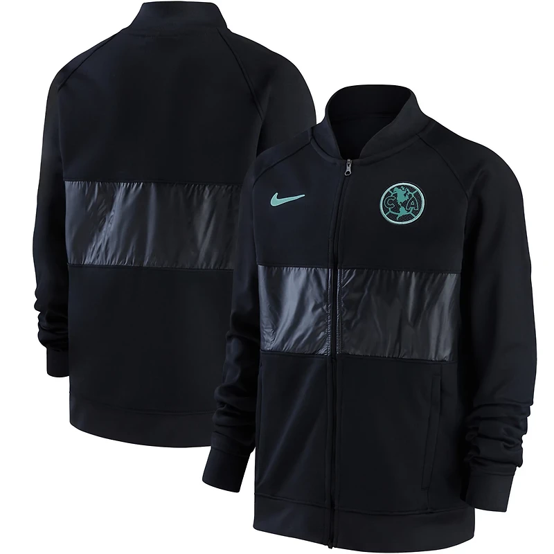 Youth Nike Club America I96 Anthem Raglan Full-Zip Jacket