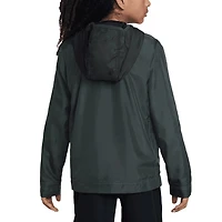 Youth Nike Liverpool Amplify Windrunner Anorak Half-Zip Hoodie Jacket