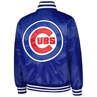 Youth Starter Chicago Cubs Boys of Summer Satin Full-Snap Jacket