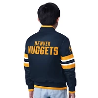 Youth Starter Denver Nuggets Scout Varsity Full-Snap Jacket