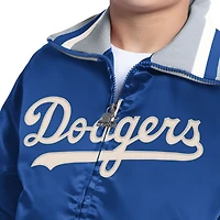 Youth Starter Los Angeles Dodgers The Captain Jr Cooperstown Collection Full-Zip Varsity Jacket