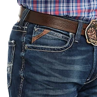 Ariat Men's M4 Low Rise Stretch Adkins Boot Cut Jeans