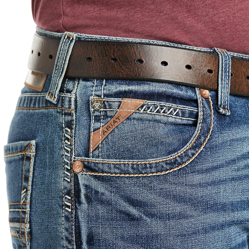 Ariat Men's M5 Slim Stretch Stillwell Stackable Straight Leg Jeans