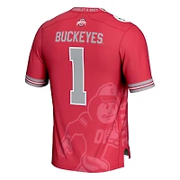 Youth GameDay Greats 1 Ohio State Buckeyes Icon Print Football Fashion Jersey
