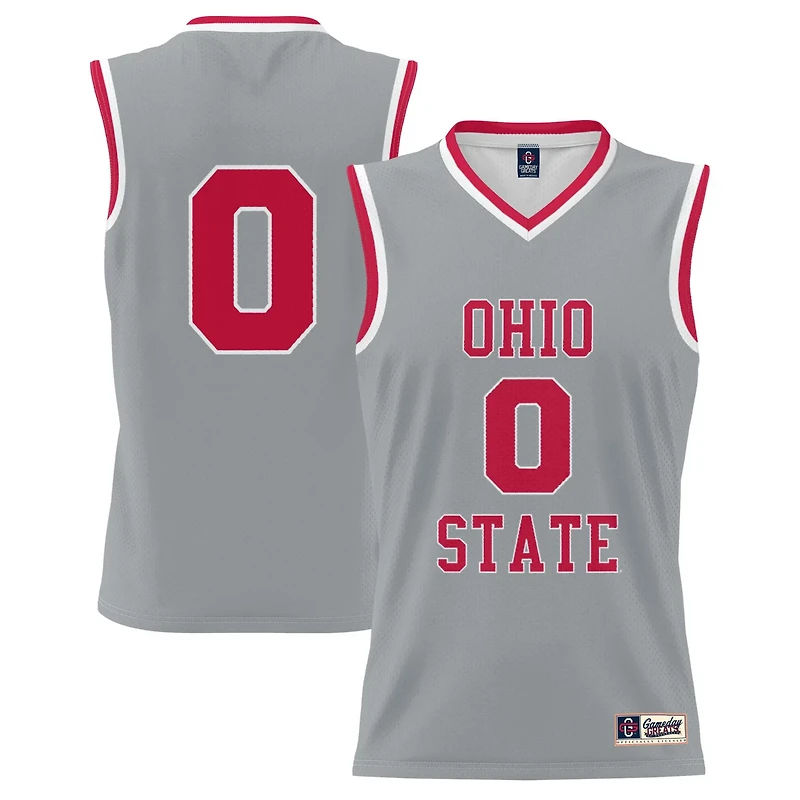 Youth GameDay Greats 0 Ohio State Buckeyes Lightweight Men's Basketball Fashion Jersey