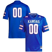 adidas 00 Kansas Jayhawks Premier Football Jersey