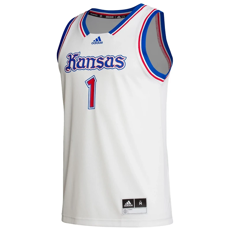 adidas 1 Kansas Jayhawks Alternate Swingman Jersey