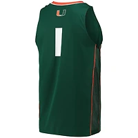 adidas 1 Miami Hurricanes Swingman Basketball Jersey