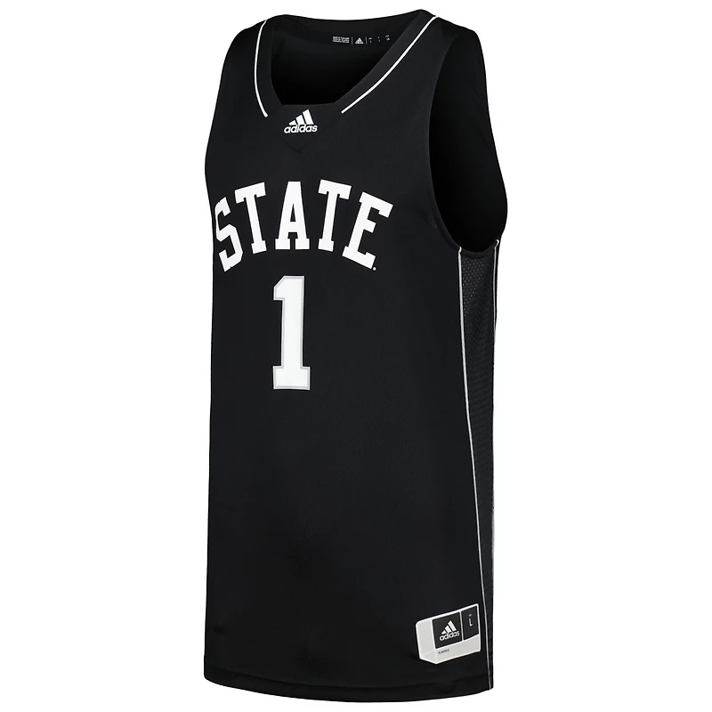 adidas 1 Mississippi State Bulldogs Swingman Basketball Jersey