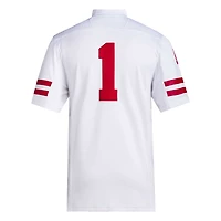 adidas 1 Nebraska Huskers Premier Football Jersey