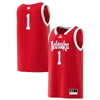 adidas 1 Nebraska Huskers Replica Swingman Jersey