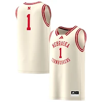 adidas 1 Nebraska Huskers Replica Swingman Jersey