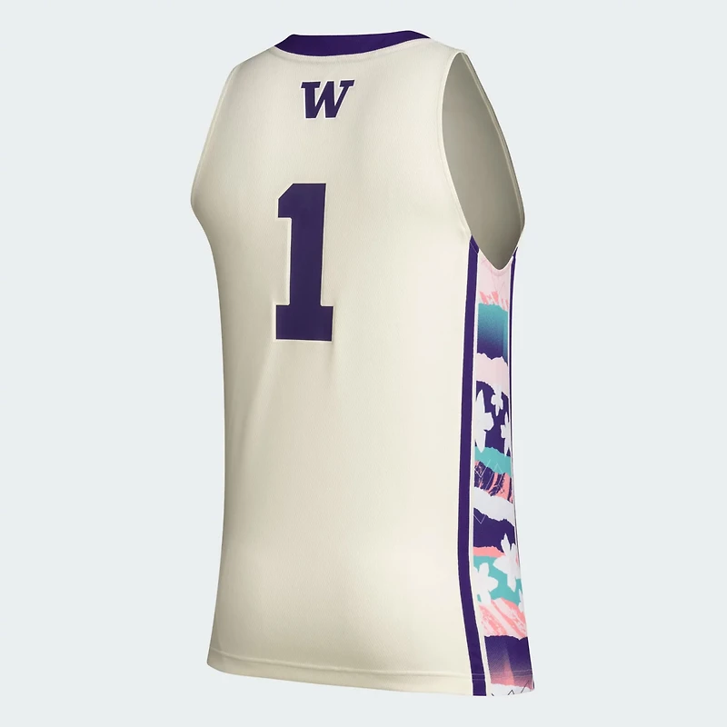 adidas 1 Washington Huskies Honoring Black Excellence Basketball Jersey