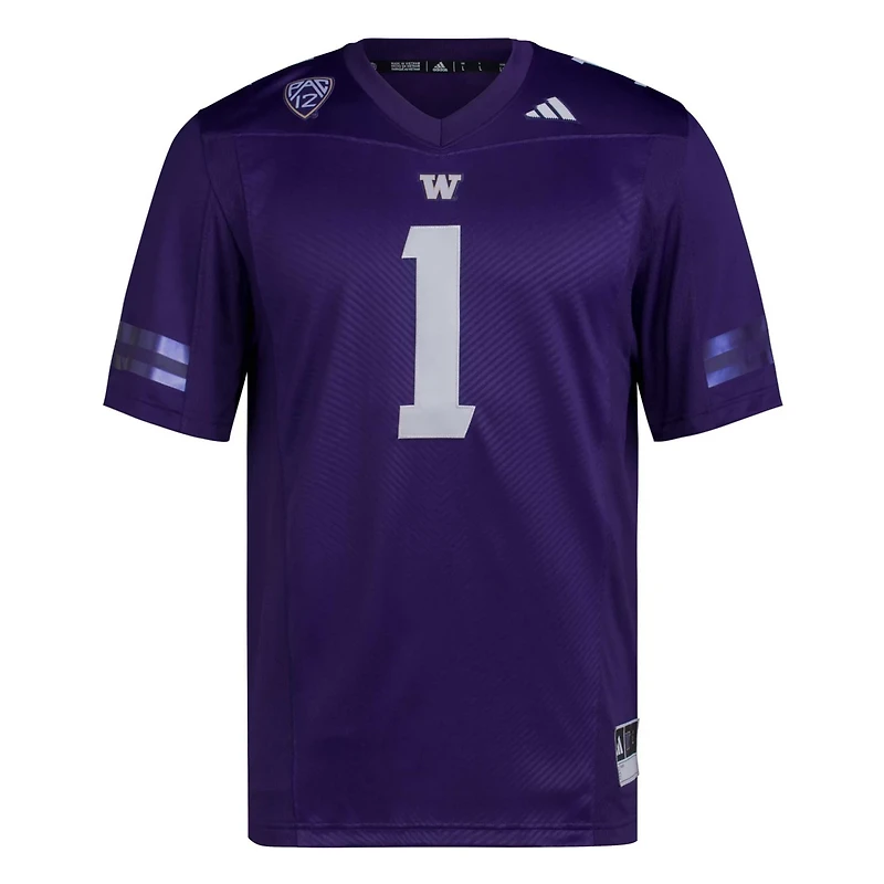 adidas 1 Washington Huskies Premier Football Jersey