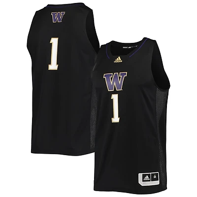 adidas 1 Washington Huskies Swingman Basketball Jersey