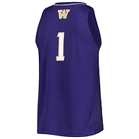 adidas 1 Washington Huskies Team Swingman Basketball Jersey