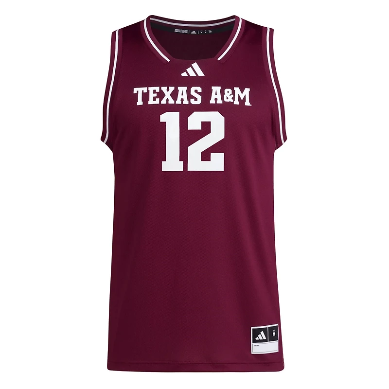 adidas 12 Texas AM Aggies Replica Swingman Jersey